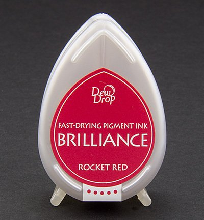 Stempelkissen Brilliance Dew Drop Rocket Red