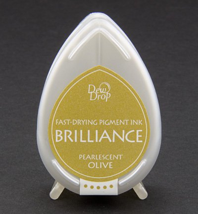 Stempelkissen Brilliance Dew Drop Pearlescent Olive