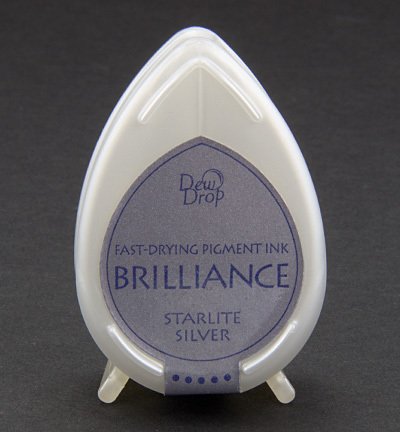 Stempelkissen Brilliance Dew Drop Starlite Silver