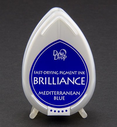 Stempelkissen Brilliance Dew Drop Mediterranean Blue