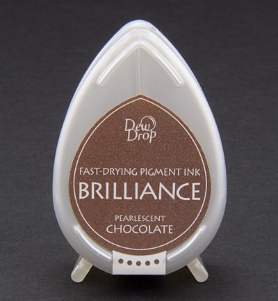 Stempelkissen Brilliance Dew Drop Pearlescent Chocolate