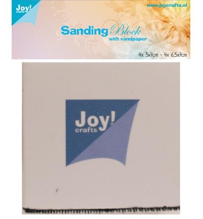 Joy!Crafts Schleifblock mit Sandpapier, 9teilig