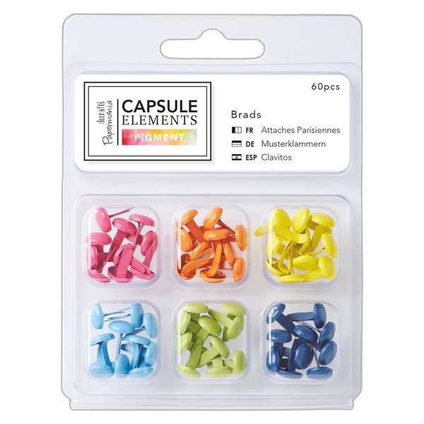 60 Brads Capsule Collection - Elements Pigment