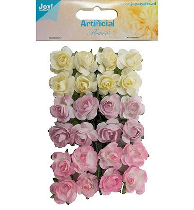 24 Blumen / Artificial Flowers 6370/0053