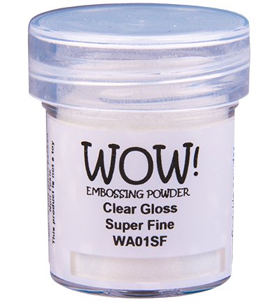 Wow! Embossing WA01SF - Clear Gloss Super Fine , 15 ml