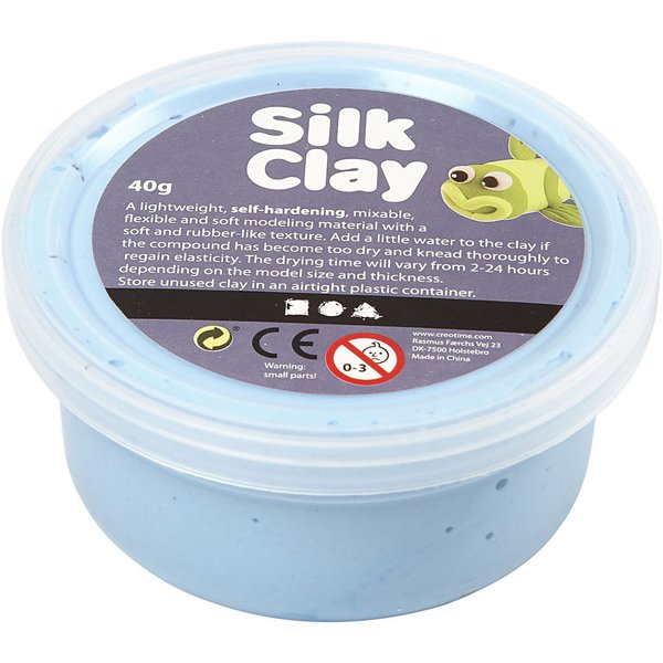 Silk Clay®, Neonblau, 40g