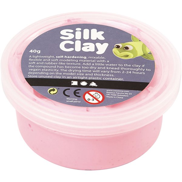 Silk Clay®, Pink, 40g