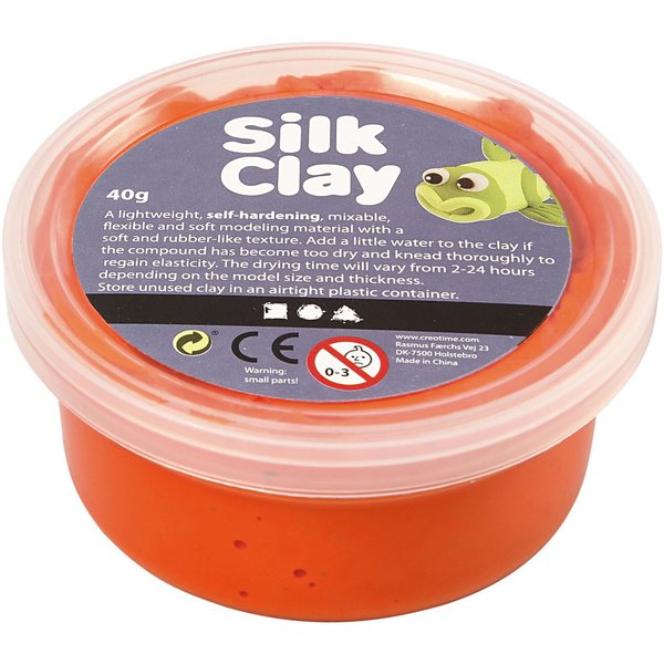 Silk Clay®, Orange, 40g