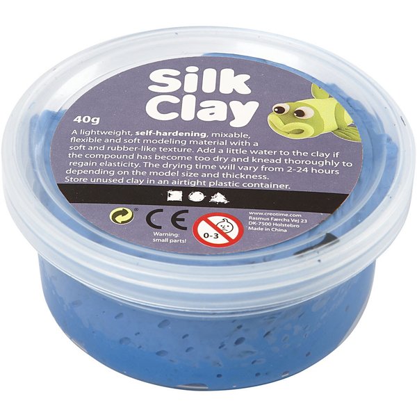 Silk Clay®, Blau, 40g