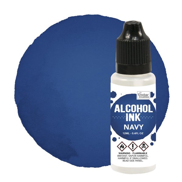 Couture Creations Alcohol Ink Navy 12 ml (CO727309)