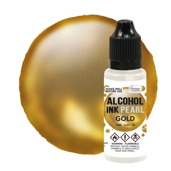 Couture Creations Alcohol Ink Perlgold 12 ml (CO727378)