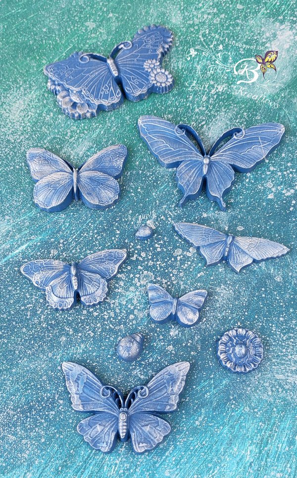Pink Ink Designs Silicone Mould Butterflies (PIM003)