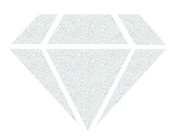 Aladine Izink Diamond Glitter Paint 24 Carats Silver 80ml (80324)