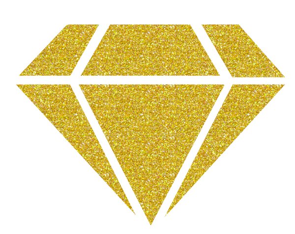 Aladine Izink Diamond Glitter Paint 24 Carats Gold 80ml (80325)