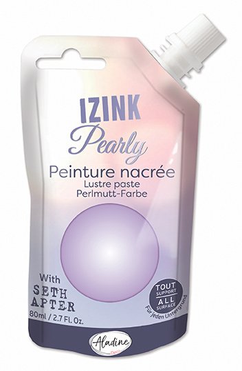 Aladine Izink Pearly Smokey Lilac Glanzpaste (80ml) (82057)