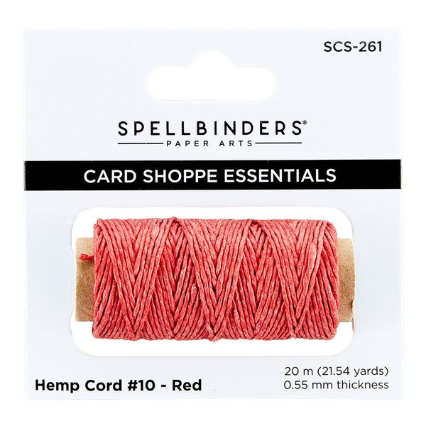 Hanfschnur  - Red Hemp Cord (SCS-261)
