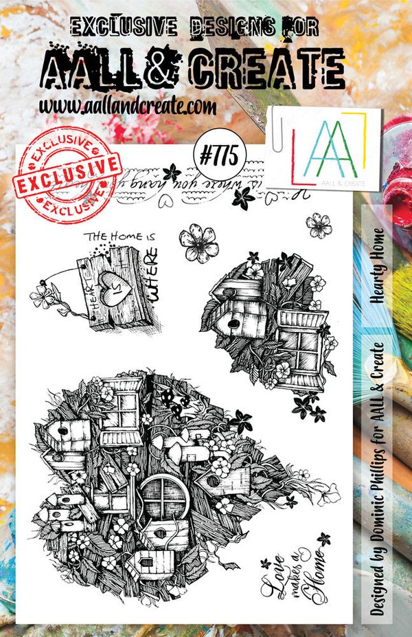 Stamp Set A5 Hearty Home (AALL-TP-775)