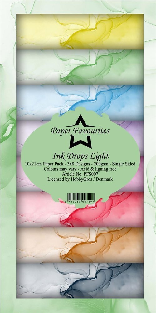 Ink Drops Light Slim Paper Pack (PFS007)