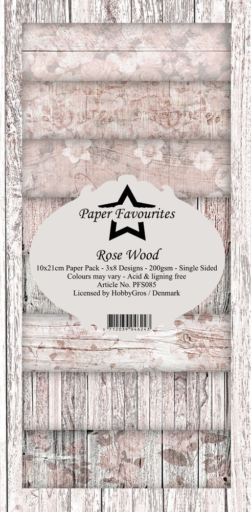 Rose Wood Slim Paper Pack (PFS085)