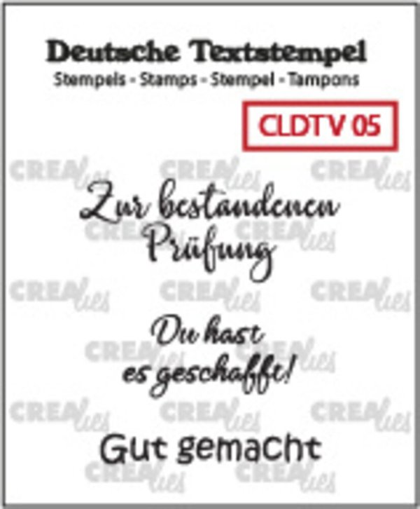 Text Stamps German Verschiedene 05 (CLDTV05)