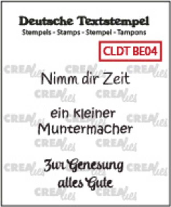 Text Stamps German Besserung 04 (CLDTBE04)