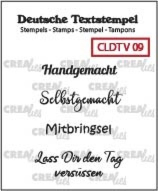 Text Stamps German Verschiedene 09 (CLDTV09)