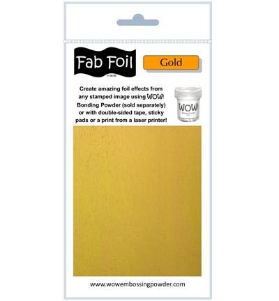 WOW! Fab Foil W216-GLD01 - Gold
